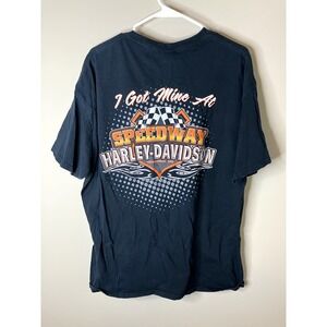Mens Harley Davidson Double Sided T-Shirt Size XL Speedway Concord NC